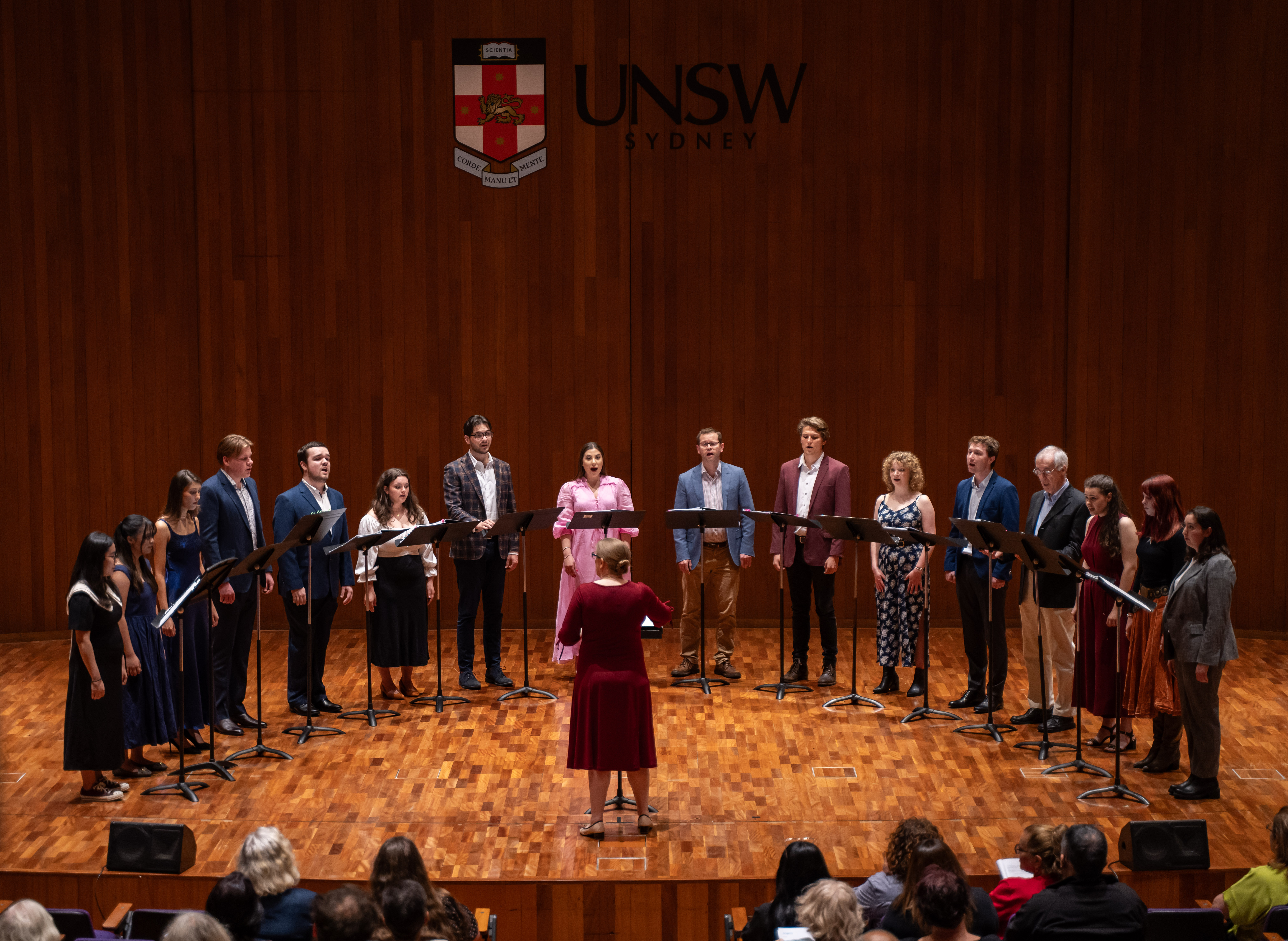 A chamber choir
