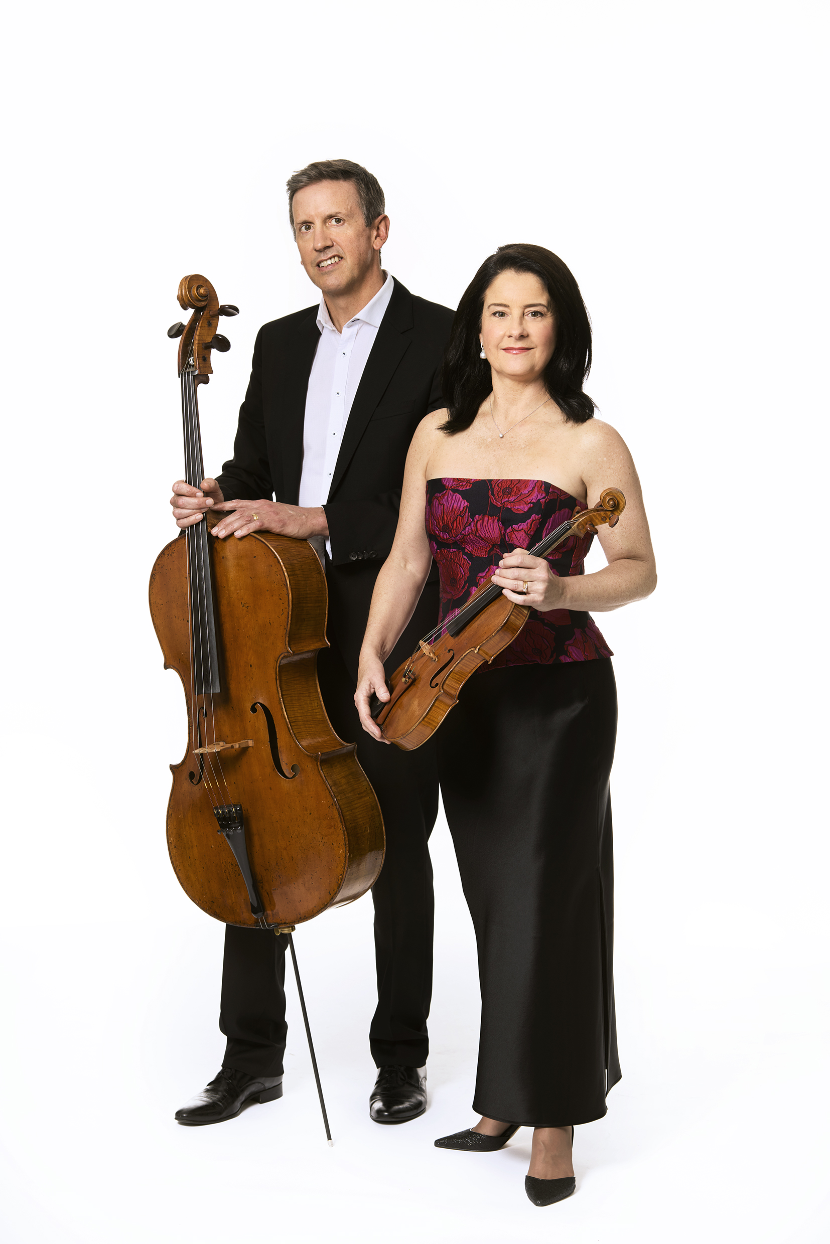 Julian Smiles, cello with Dimity Hall, violin