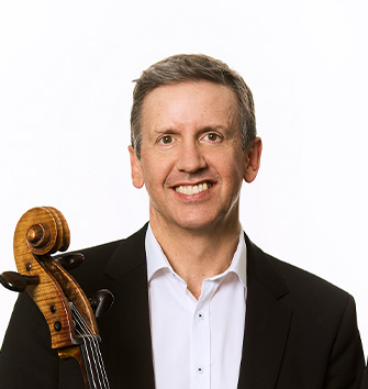 Julian Smiles with his cello