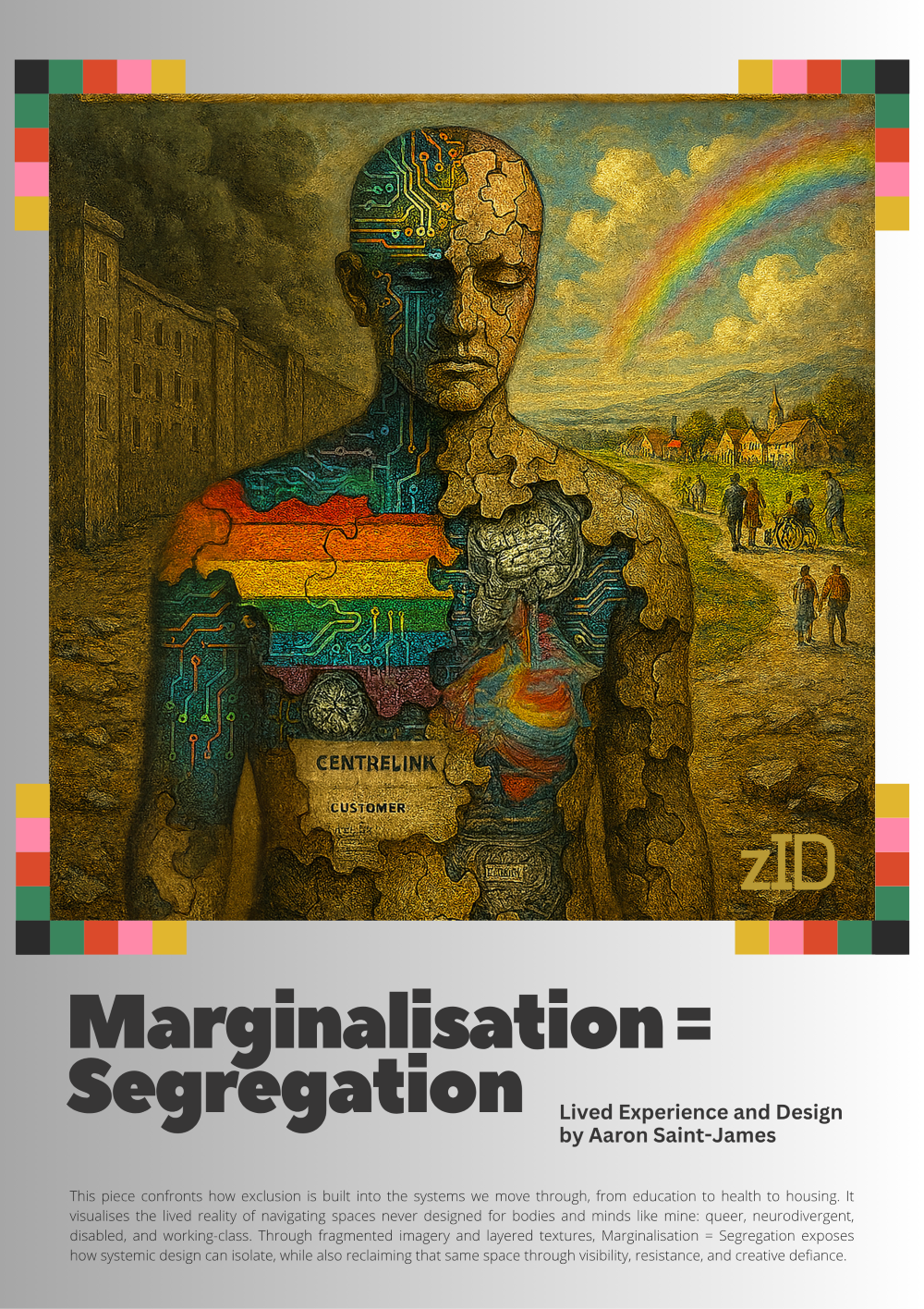 Aaron Saint-James: Fragments of Belonging: Marginalisation = Segregation