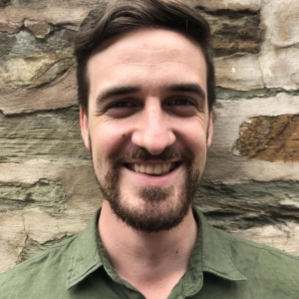 Composer Owen Elsley, winner of the Willgoss Choral Composition Prize 2018