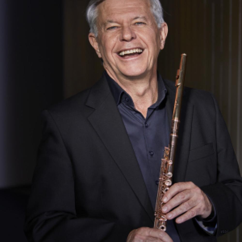 Geoffrey Collins, flute: Image Keith Saunders
