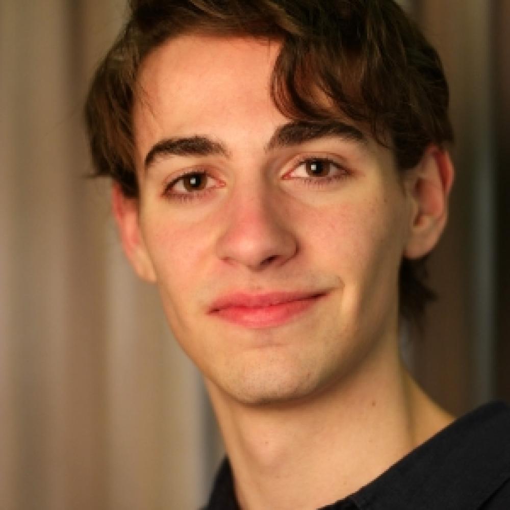 Composer Ronan Apcar, winner of the 2019 Willgoss Choral Composition Prize